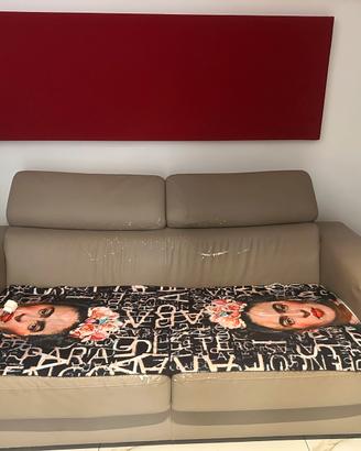 Divano letto in vera pelle poltrone e sofa