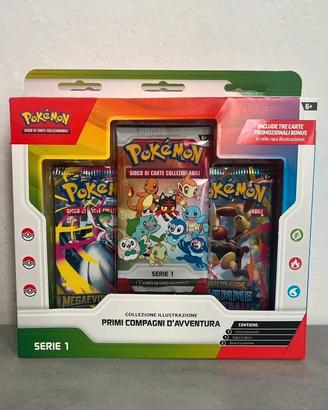 Pokemon Illustrazione Primi Compagni D'Avventura