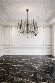 Lampadario vintage attr.le Sciolari