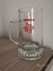 Boccale bicchiere birra Ceres cl.45