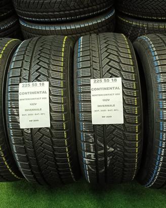 4 GOMME 225 55 18 CONTINENTAL INV RIF2649
