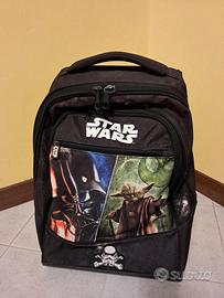 Zaino trolley STARWARS per la scuola.