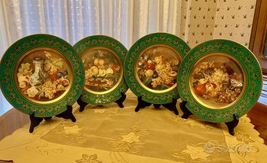 PIATTI D'ARREDO FRUIT COLLECTION CON ORO ZECCHINO