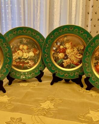 PIATTI D'ARREDO FRUIT COLLECTION CON ORO ZECCHINO