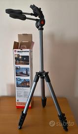 Treppiede Manfrotto Compact Advanced nero