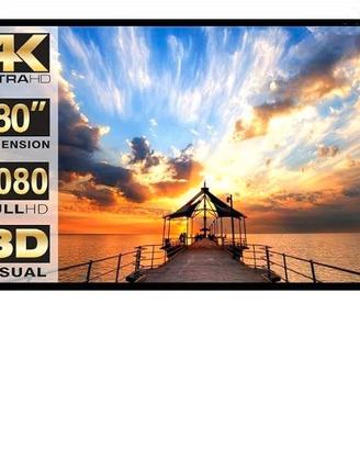 Schermo per Proiettore con Supporto 80" 16:9