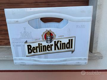 Cassa birra Berliner colore bianco 20 posti