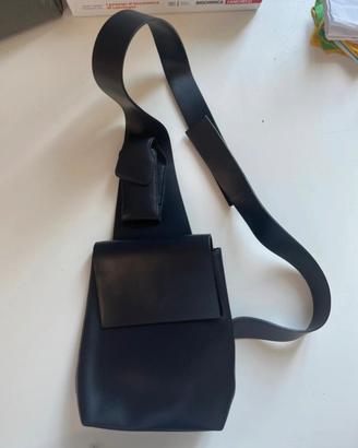 Crossbody Leather bag/Borsa tracolla -Frederic T.
