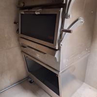 Forno Pira 90 a carboni con supporto