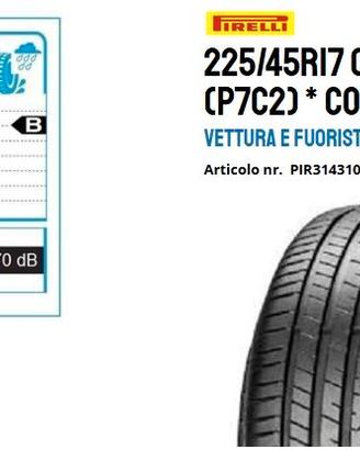 Pirelli 225/45R17 CINTURATO P7-CNT (P7C2) 94Y XL