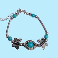 Bracciale con pietre turchese 