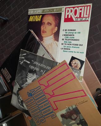 21 Dischi di mina,azsnavour,julio eglesias ecc