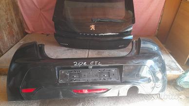 Portellone paraurti e stop Peugeot 208 restyling