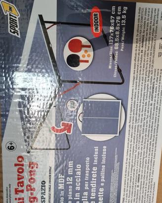 tavolo da ping pong mini