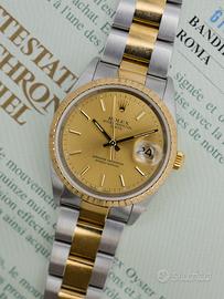 Rolex oyster Perpetual Date ref.15233 Scat garanzi