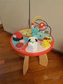 Tavolino gioco multiattività in legno Janod