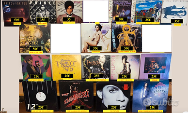 PRINCE COLLECTION VINILE PRIME STAMPE