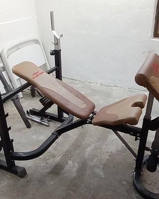 Panca piana + Lat Tower (Lat Tower mai usata) 