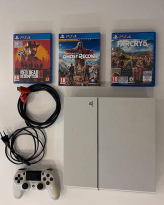 Play Station 4 PS4 Bianca