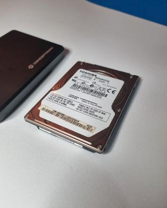 Hard Disk Toshiba 500GB con case esterno Funzionan