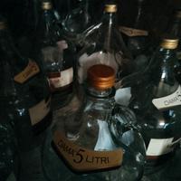 bocce di vetro 5 litri 