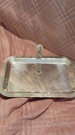 Vassoio Silver Plated - Design Nodo Marinaresco -