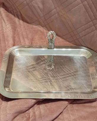 Vassoio Silver Plated - Design Nodo Marinaresco -