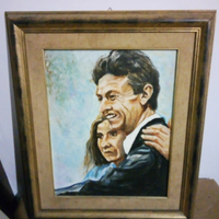 Enrico Berlinguer, olio su tela, quadro