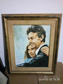 Enrico Berlinguer, olio su tela, quadro