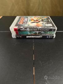 Lotto 3 Videogiochi per PS3 - GTA V, Ratchet