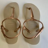 Havaianas 37-38 Bronzo Nuove