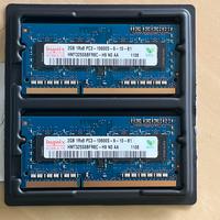 Moduli RAM Hynix 2GB DDR3 SO-DIMM PC3-10600S