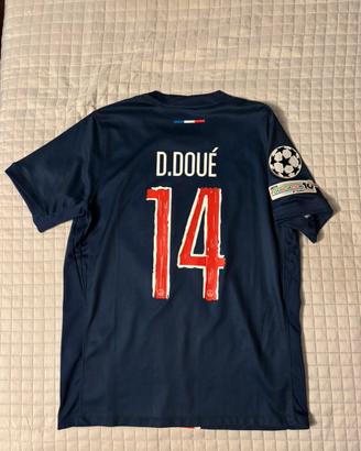 Maglietta PSG 24 25 finale di Champions  Douè 14