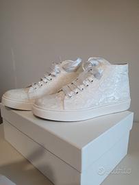 Scarpe Prima Comunione n.35  in pizzo bianco
