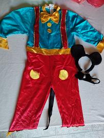 vestito carnevale Topolino 2/3 anni