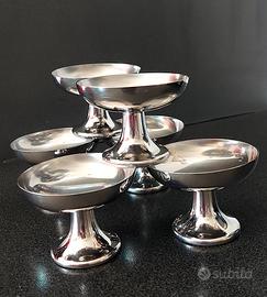  Alessi Alfra Set 6 Coppette Gelato  Vintage anni 