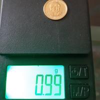 lingotto oro Angela Merkel 1 grammo 999 