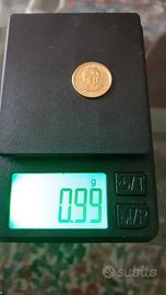 lingotto oro Angela Merkel 1 grammo 999 