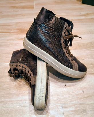 Scarpe mezza stagione con zeppa igi&co, tg. 40