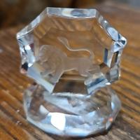 Leone cristallo di Swarovski 