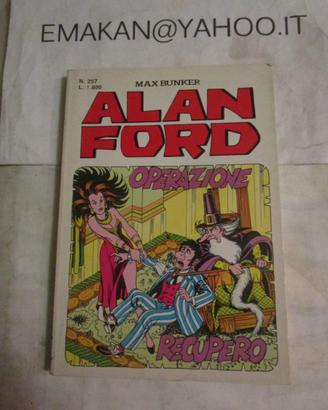 ALAN FORD N 257 PRIMA EDIZIONE