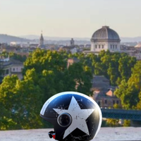 Casco Moto Jet 🛵–Leggero, sicuro e PRONTO ALL'USO