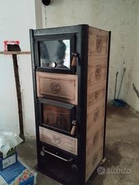 Vescovi – Termostufa a Legna Miami con Forno in ce