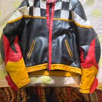 Giacca giubbotto pelle moto
