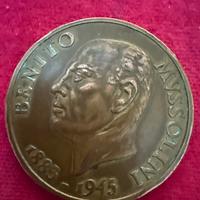 Medaglia Benito Mussolini 1883-1945 ,ventennale