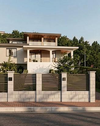 Villa singola da ultimare con giardino di 800mq