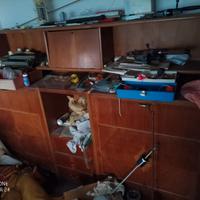 antico mobile, credenza vintage letti a scomparsa 