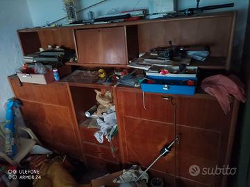 antico mobile, credenza vintage letti a scomparsa 