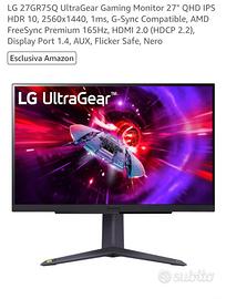 monitor LG  27GR75q ( PS5 / Xbox s )