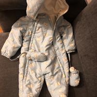 Tuta bambino con piedini e manopole